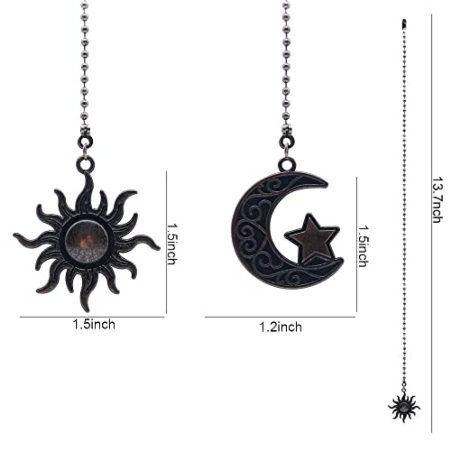 Ceiling Fan Pull Chain Sun and - Decor Lighting Ceiling Fans reseña y precio