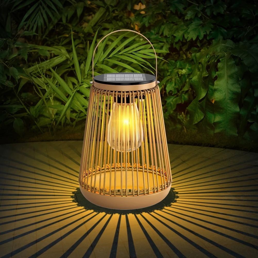 IP65 Waterproof Solar Rattan L - Lighting Decoration Outdoor reseña y precio