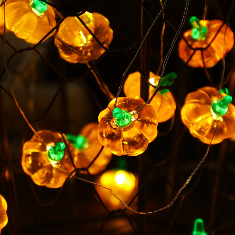 Halloween Pumpkin Light String - Home Decor Lighting Tricks reseña y precio