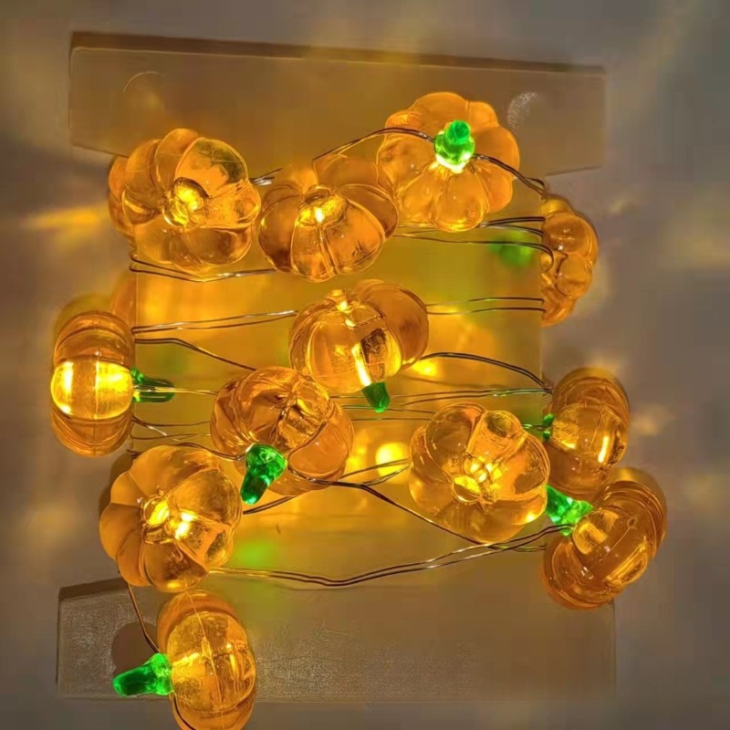 Halloween Pumpkin Light String - Home Decor Lighting Tricks reseña y precio
