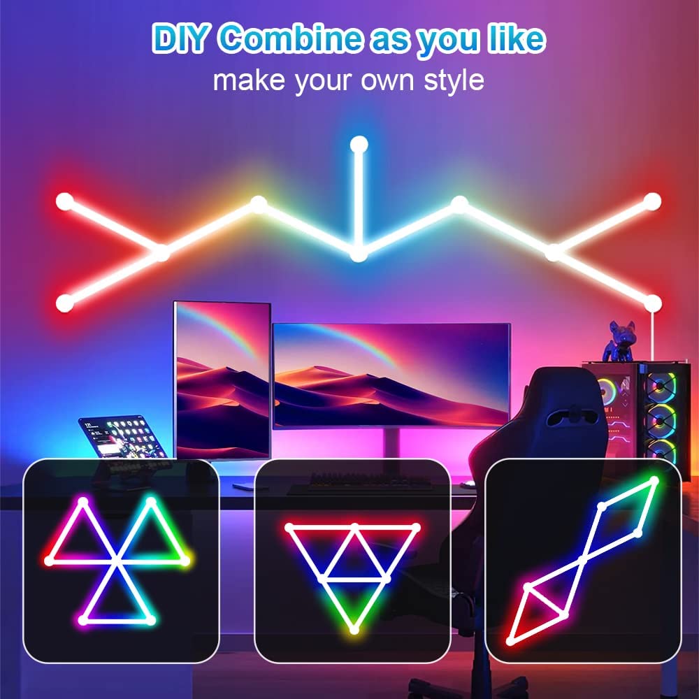 LED Smart Wall Lamp RGBIC Ligh - Foyer Lighting Wall Decor reseña y precio