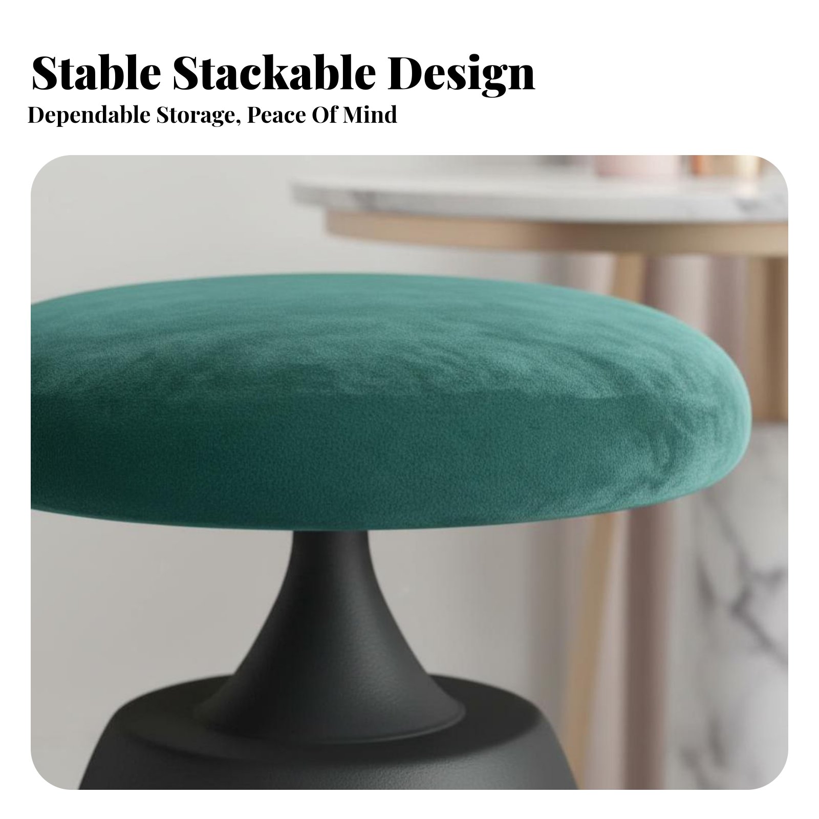 Round Upholstered Pouf Light L - Furniture Lighting & Decor Magazine reseña y precio