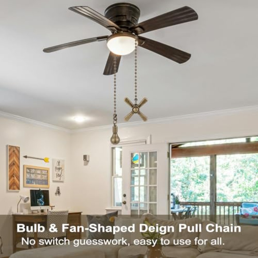Ceiling Fan Pull Chain Ornamen - Decor Lighting Ceiling Fans reseña y precio