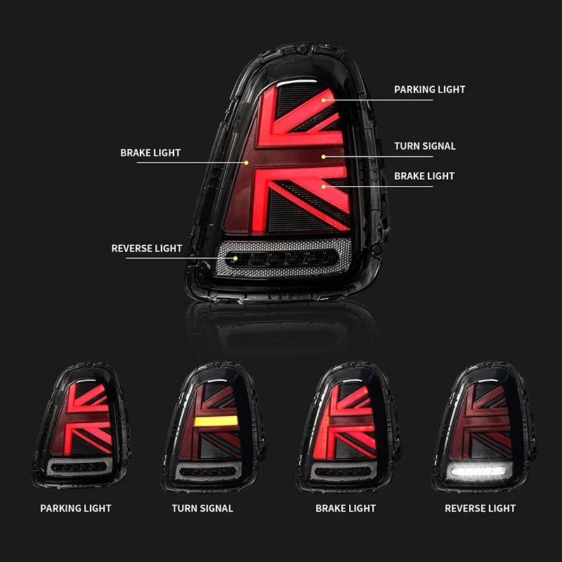 2PCS Full LED Tail Lights For  - Union Lighting & Decor reseña y precio
