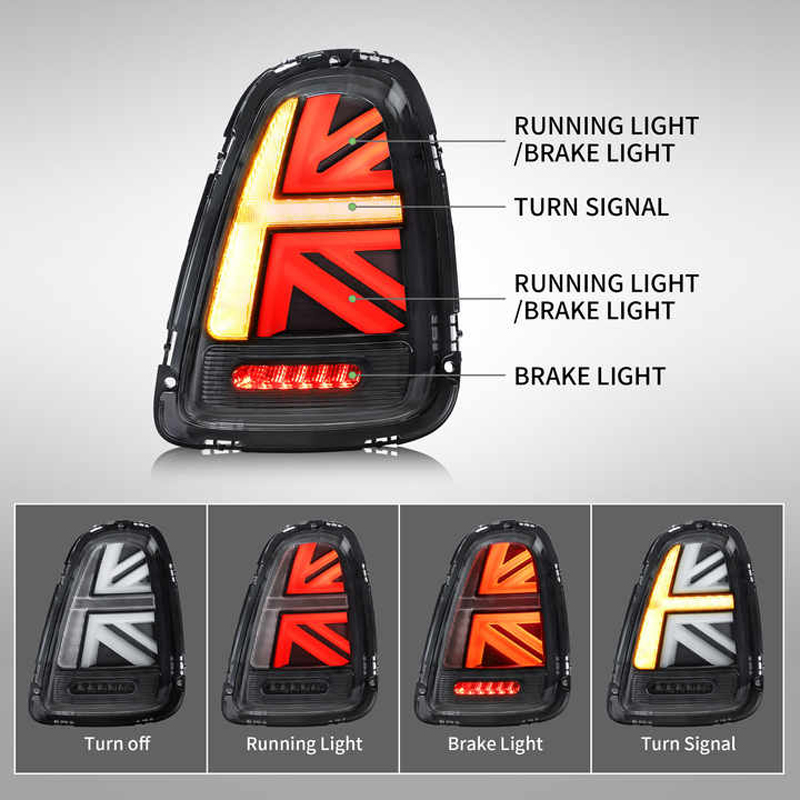2PCS Full LED Tail Lights For  - Union Lighting & Decor reseña y precio