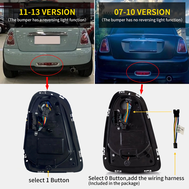 2PCS Full LED Tail Lights For  - Union Lighting & Decor reseña y precio
