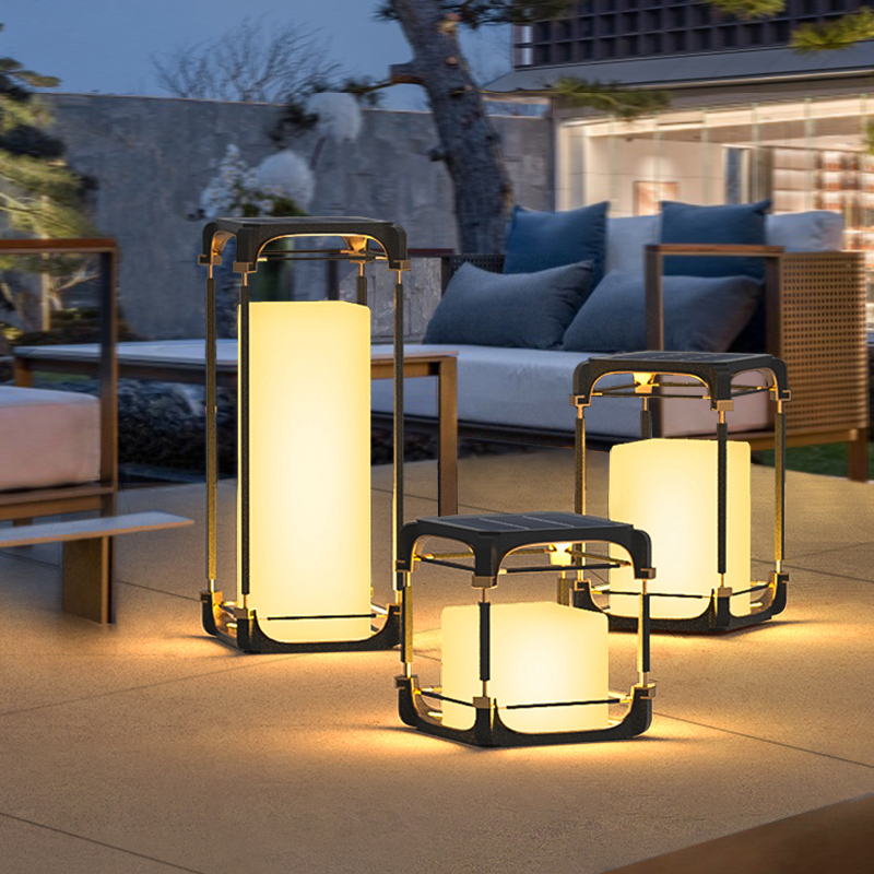 Luminous floor lamp courtyard  - Lighting Decoration Outdoor reseña y precio