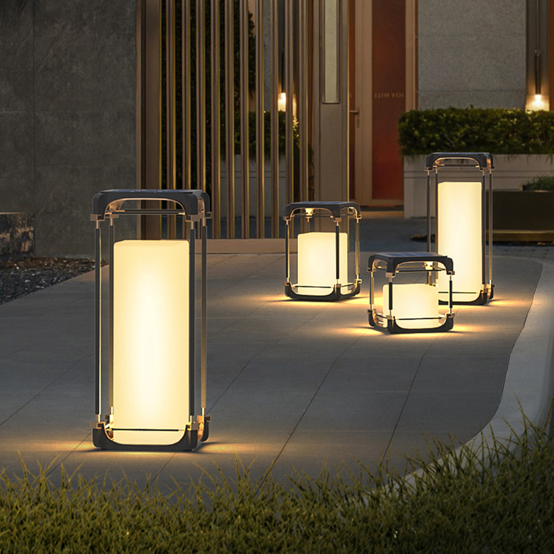 Luminous floor lamp courtyard  - Lighting Decoration Outdoor reseña y precio