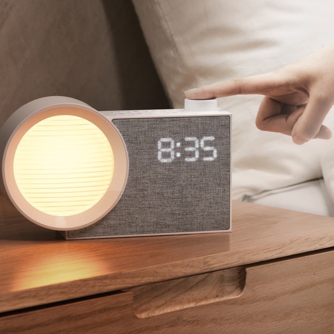 WILIT LED Night Light Alarm Cl - Room Decor Lighting Lamp reseña y precio