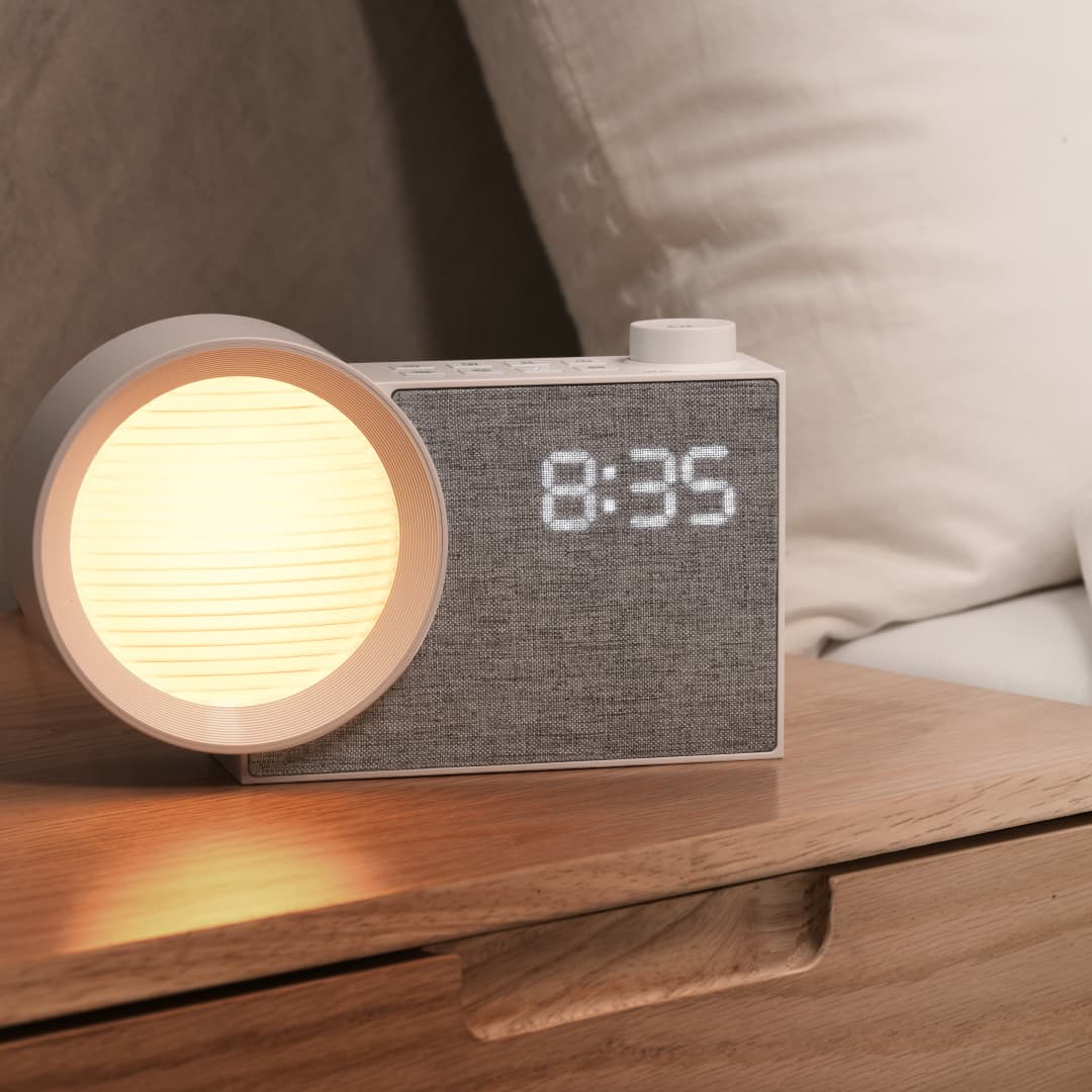 WILIT LED Night Light Alarm Cl - Room Decor Lighting Lamp reseña y precio