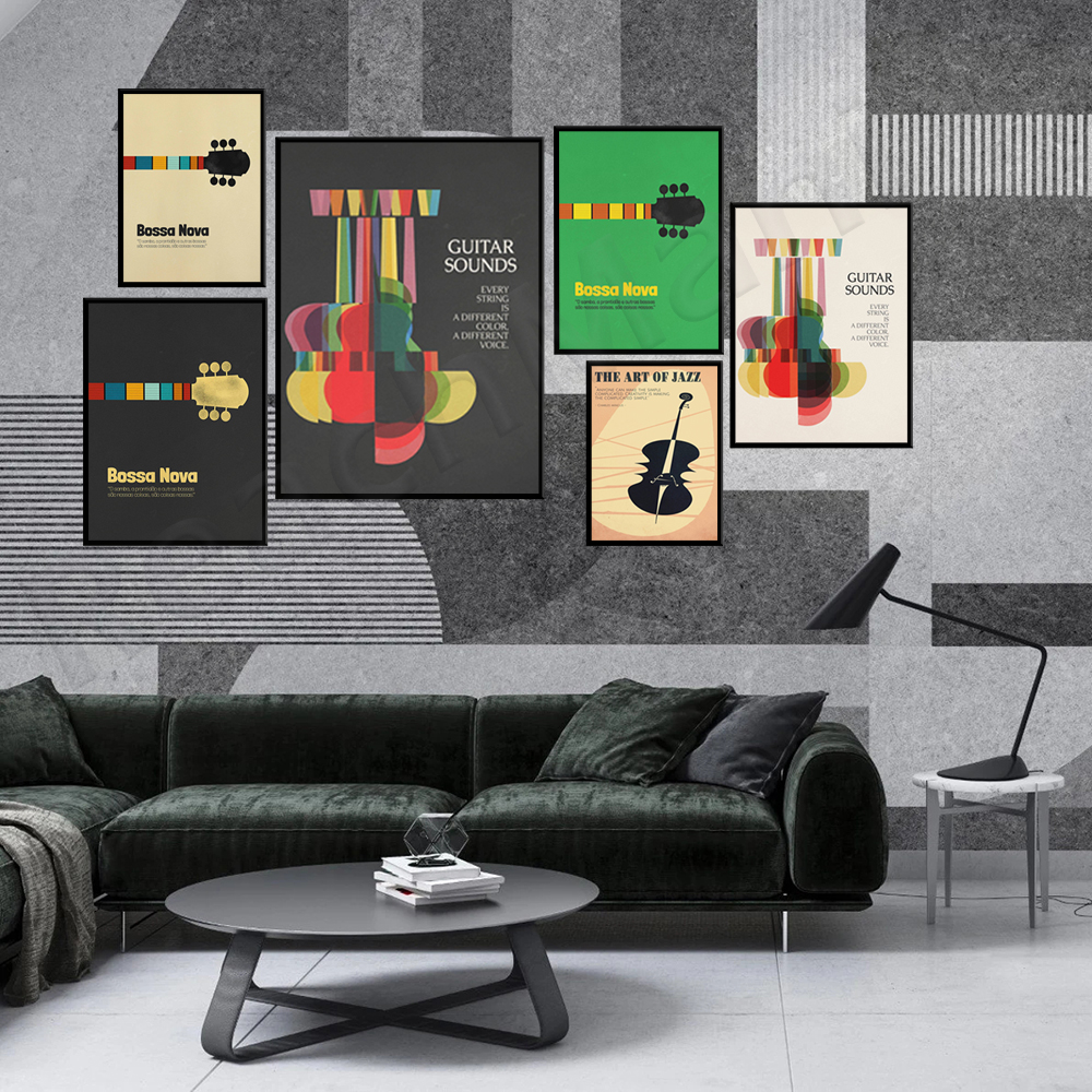 Bossa Nova Poster, Jazz Print, - Nova Decor & Lighting Julestjerne reseña y precio