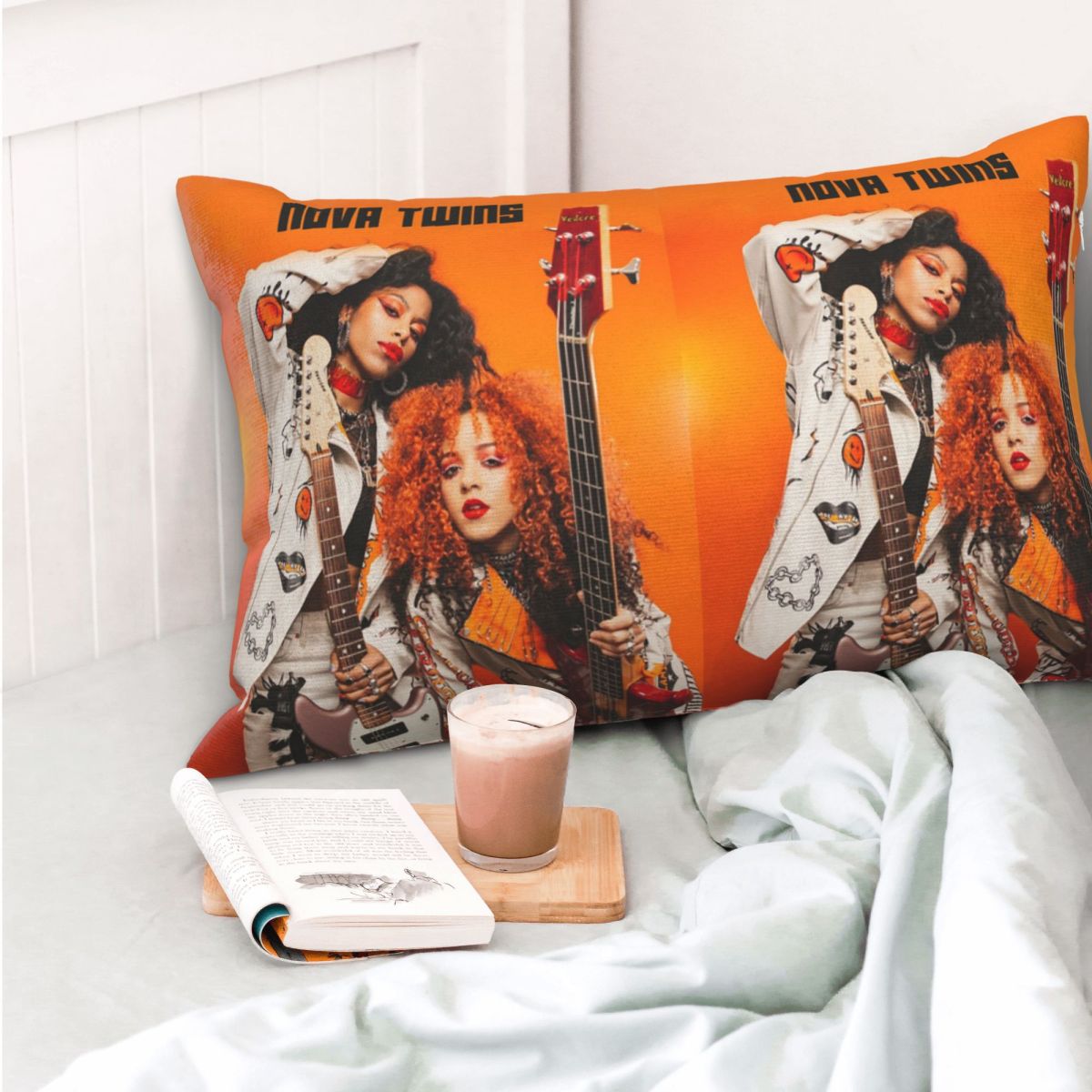 Nova Twins Rectangle Pillowcas - Nova Decor & Lighting Julestjerne reseña y precio