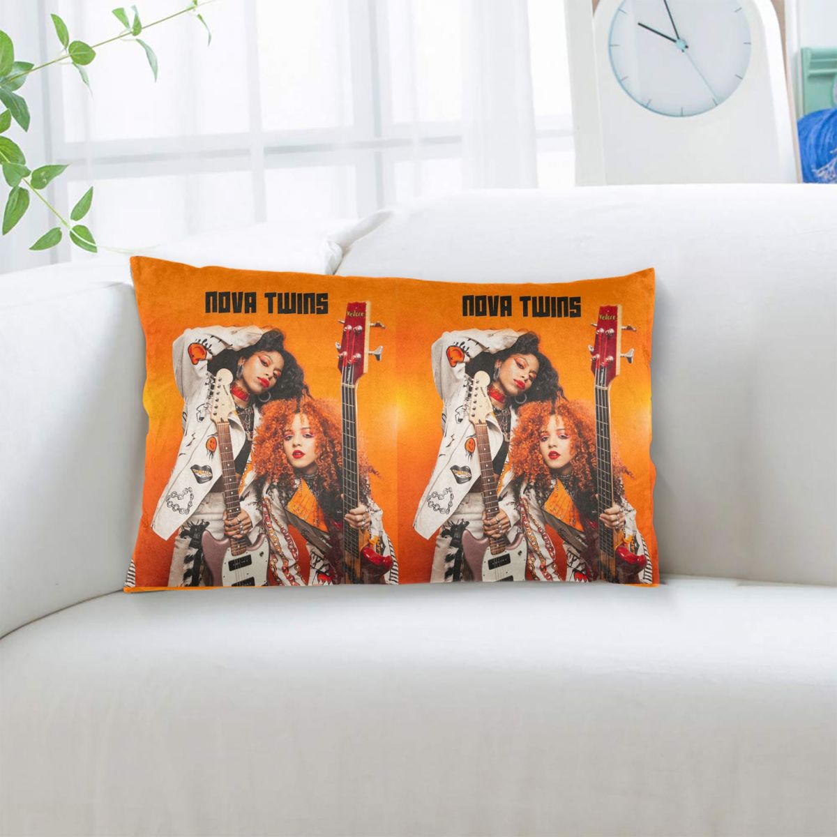 Nova Twins Rectangle Pillowcas - Nova Decor & Lighting Julestjerne reseña y precio