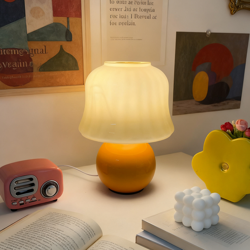 Modern minimalist mushroom des - Mushroom Table Lamp reseña y precio