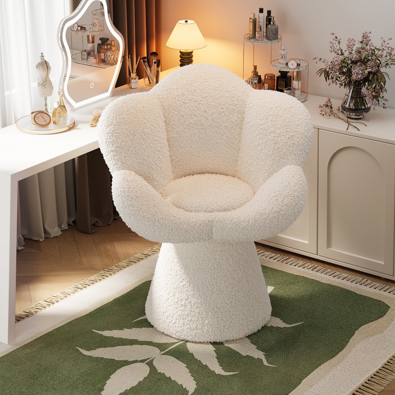 Rotating Makeup Chair Bedroom  - Furniture Lighting & Decor Magazine reseña y precio