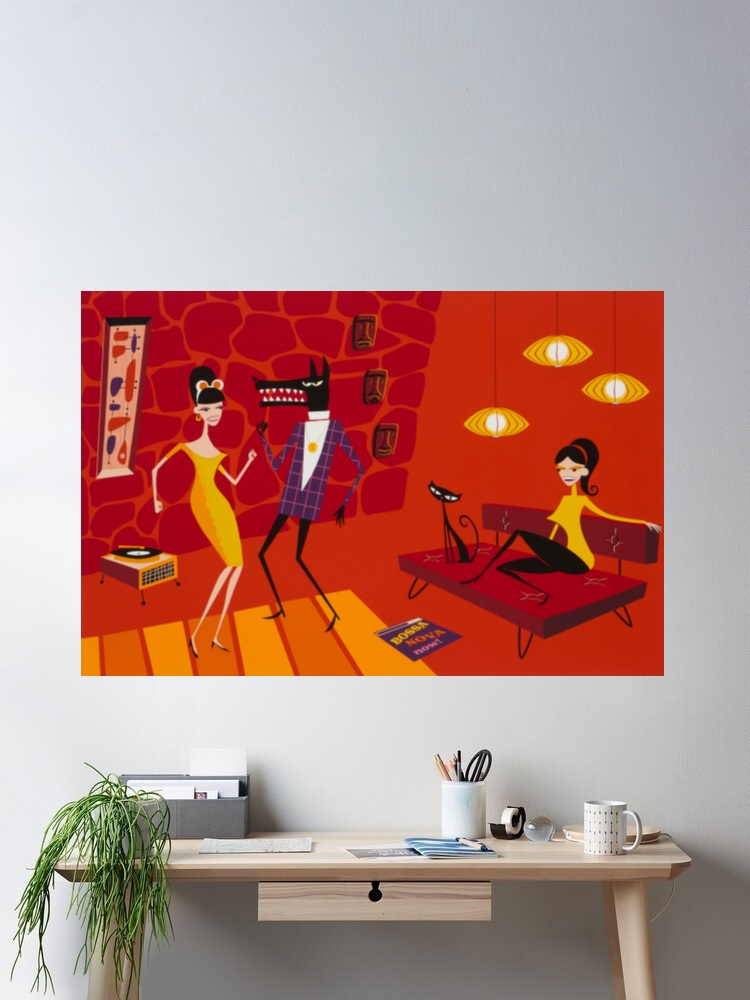 Josh Agle Bossa Nova Now Photo - Nova Decor & Lighting Julestjerne reseña y precio