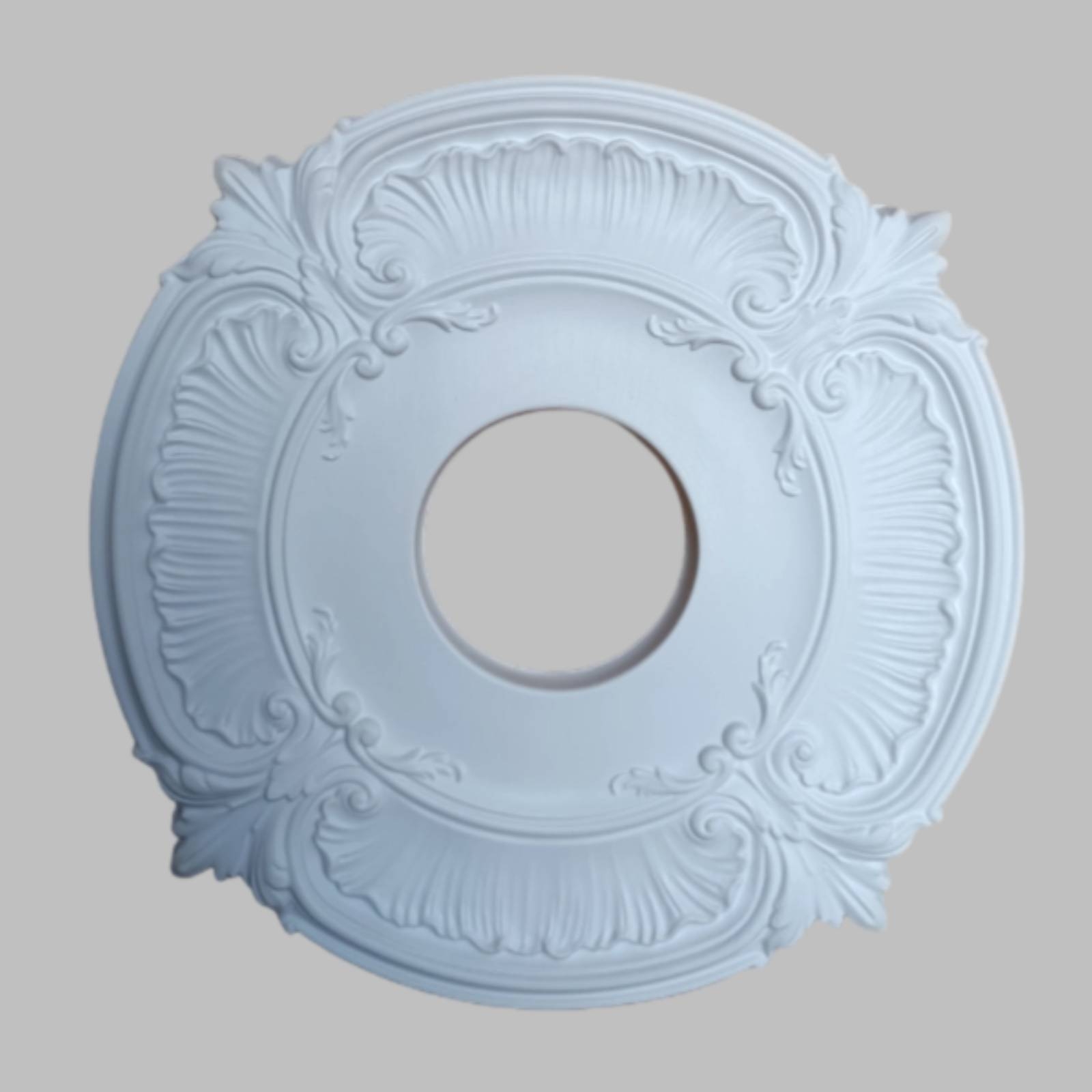 Round PU Ceiling Medallion Fre - Lighting Decor reseña y precio