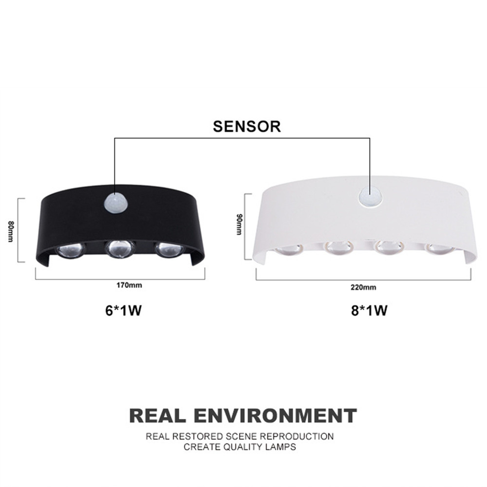 PIR Motion Sensor Wall Lamp AC - Foyer Lighting Wall Decor reseña y precio