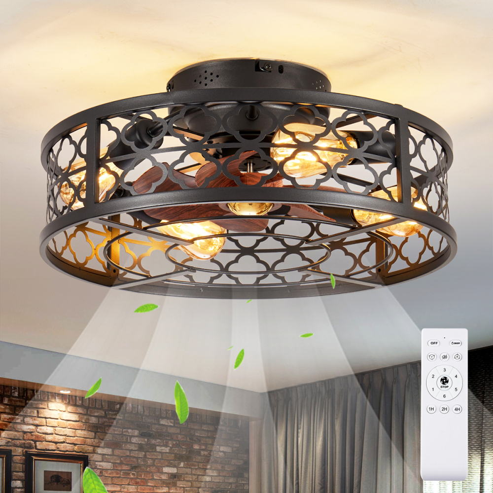 Flower shaped summer ceiling e - Decor Lighting Ceiling Fans reseña y precio