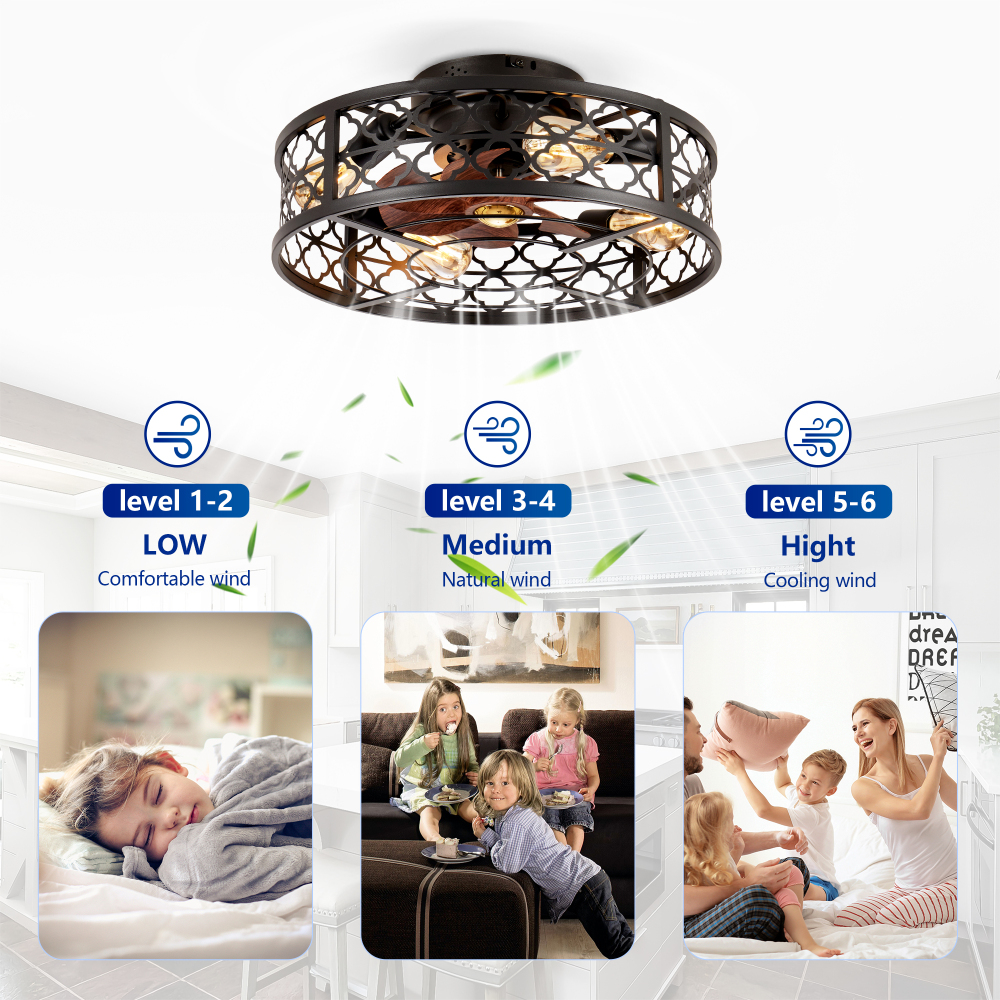 Flower shaped summer ceiling e - Decor Lighting Ceiling Fans reseña y precio