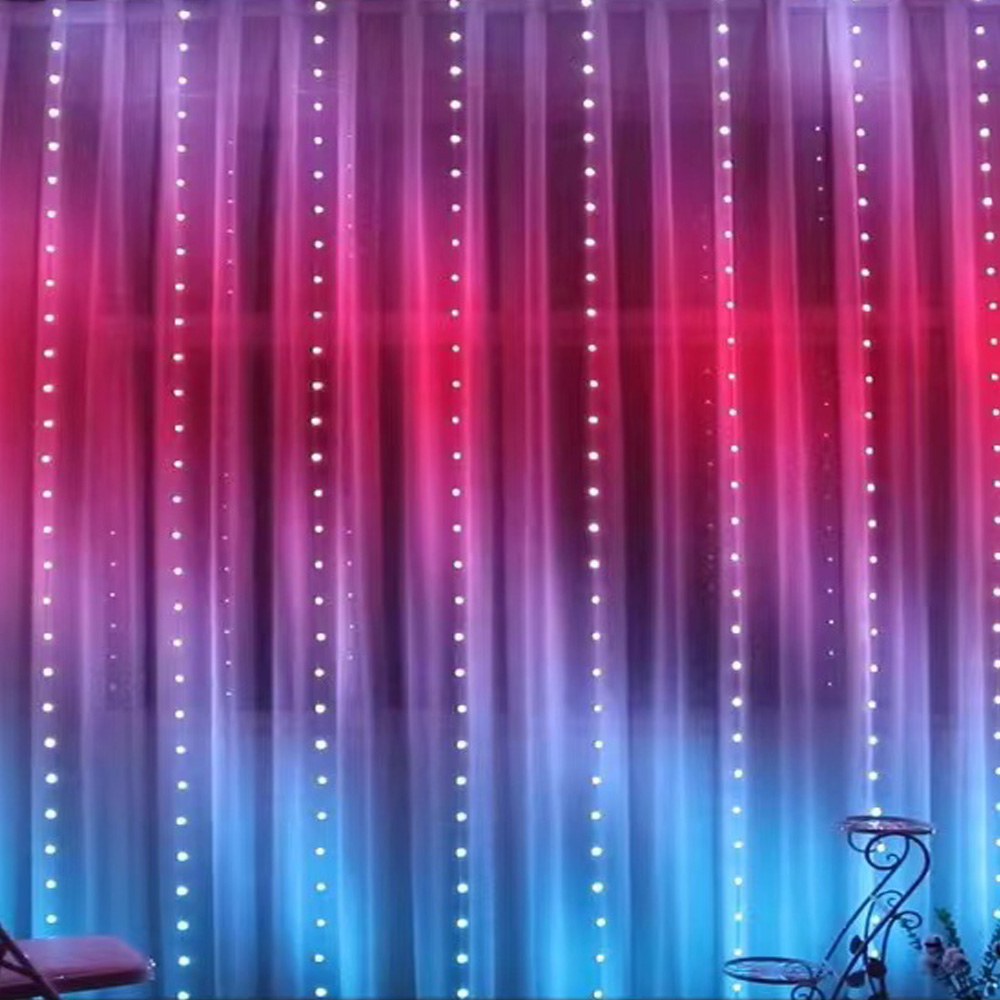 3M RGB Smart LED Curtain Light - Lighting Decoration Outdoor reseña y precio