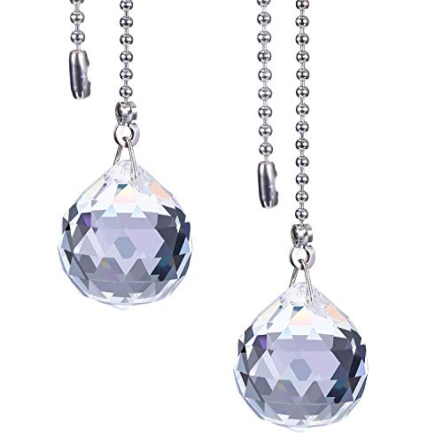 2 Sets Light Pull Chain Extens - Decor Lighting Ceiling Fans reseña y precio