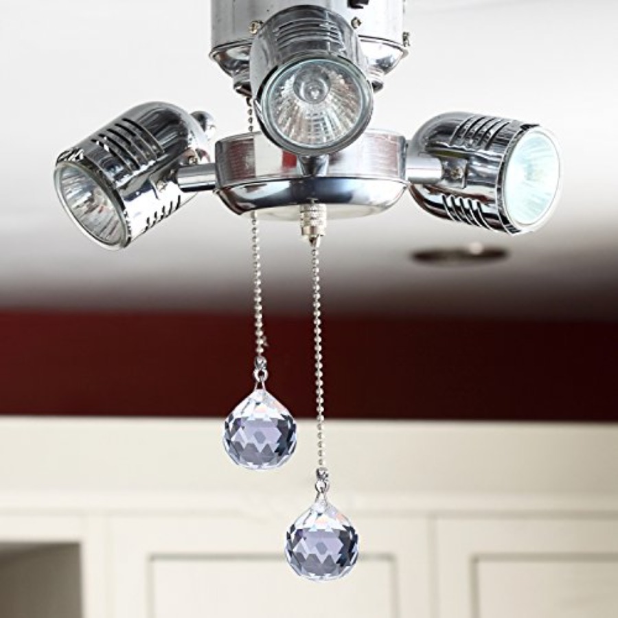 2 Sets Light Pull Chain Extens - Decor Lighting Ceiling Fans reseña y precio