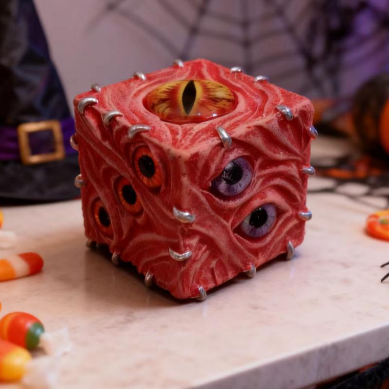Abstract Eyes Devil Dice Pendu - Home Decor Lighting Tricks reseña y precio