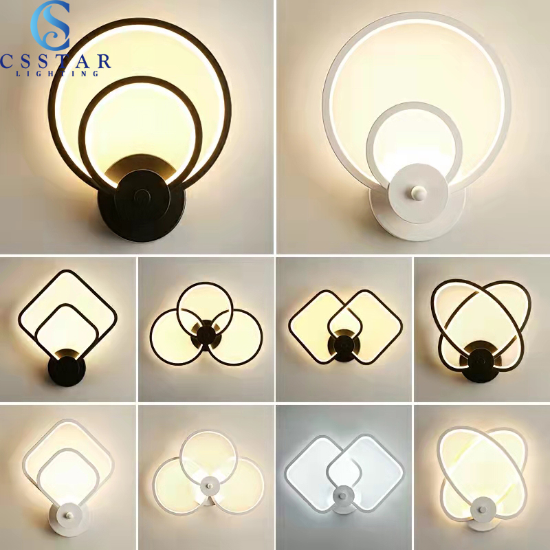Nordic LED Wall Lamp Indoor Bl - Foyer Lighting Wall Decor reseña y precio