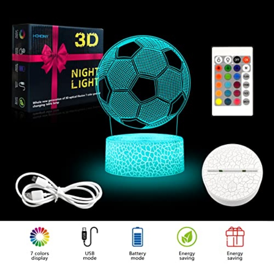 Soccer Gifts Night Light for,3 - Lighting Decor reseña y precio