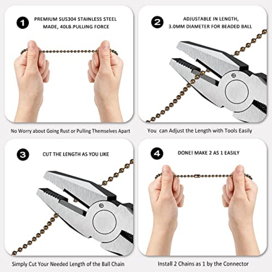 Ceiling Fan Pull Chain, Extens - Decor Lighting Ceiling Fans reseña y precio